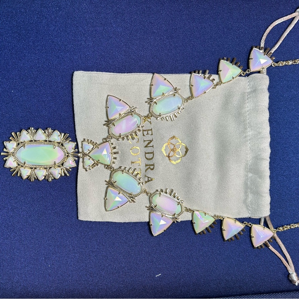 Kendra Scott Iridescent Necklace